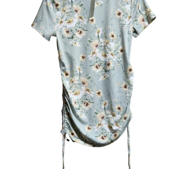 Jules & leopold Green floral top Size small - Picture 4 of 4